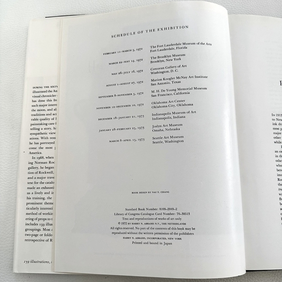 Vintage Book A Sixty Year Retrospective by Norman Rockwell Illustrated Book - Picture 3 of 3